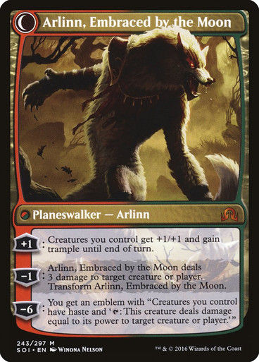 Arlinn Kord // Arlinn, Embraced by the Moon (PLST) (SOI-243) — cara 2 de 2