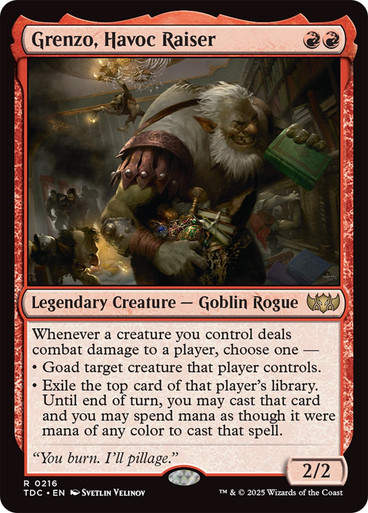 Grenzo, Havoc Raiser (TDC) (216)