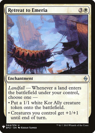 Retreat to Emeria (PLST) (BFZ-44)