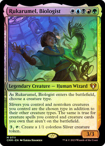 Rukarumel, Biologist (cmm) (Commander Deck) / Foil