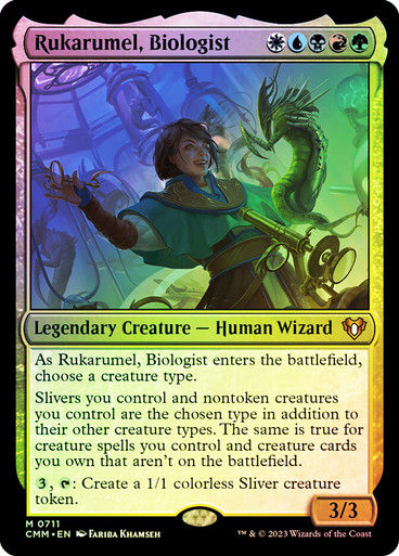 Rukarumel, Biologist (cmm) (Commander Deck) / Foil