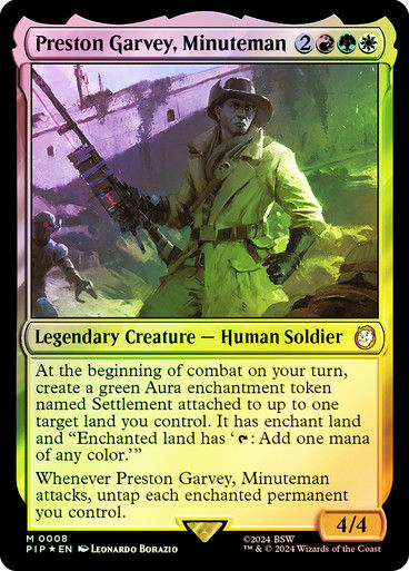 Preston Garvey, Minuteman (pip) (8) / Foil