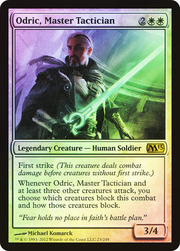 Odric, Master Tactician (M13) / Foil