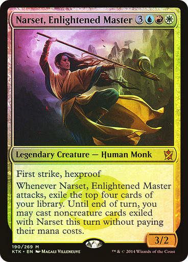 Narset, Enlightened Master (KTK) / Foil