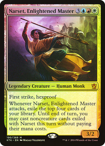 Narset, Enlightened Master (KTK) / Foil