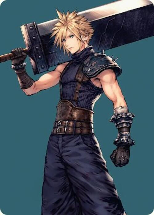 Cloud, Ex-SOLDIER // Cloud, Ex-SOLDIER (AFIN) (50) /  NO Firmada — cara 1 de 2