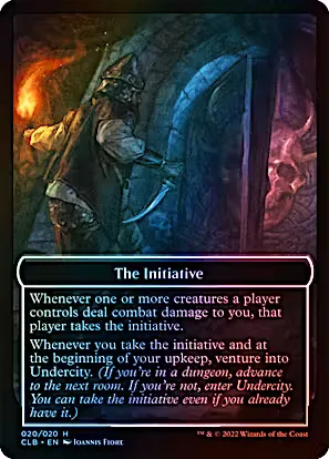 The Initiative // Undercity (Token CLB) / Foil — cara 1 de 2