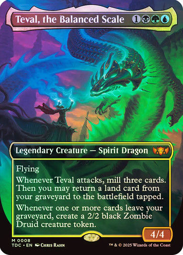 Teval, the Balanced Scale (TDC) (8) / Foil / Borderless