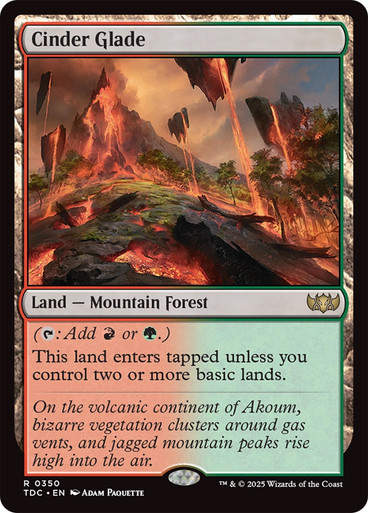 Cinder Glade (TDC) (350)