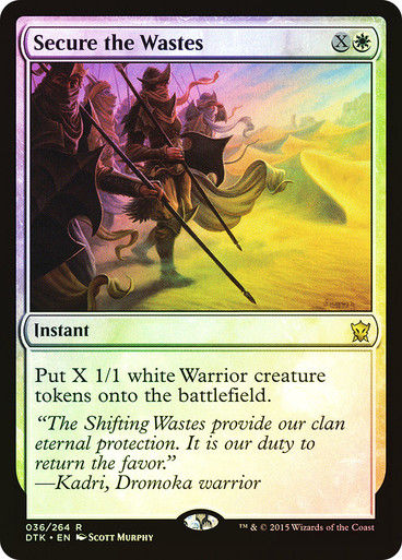 Secure the Wastes (DTK) / Foil