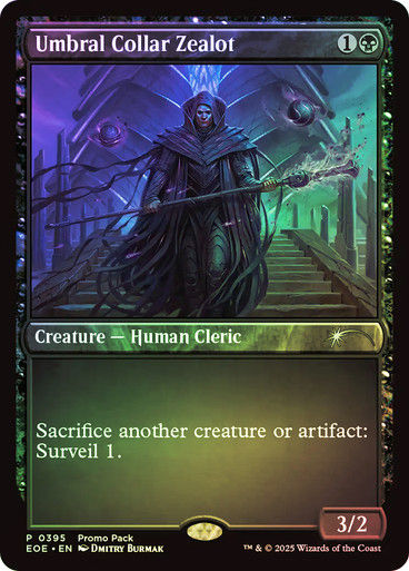 Umbral Collar Zealot (EOE) (395) / Promo Pack Foil