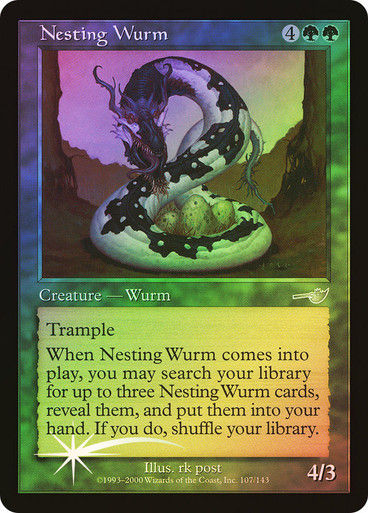 Nesting Wurm (nem) / Foil