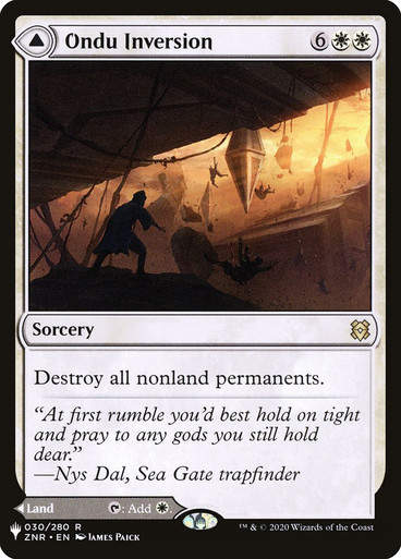 Ondu Inversion // Ondu Skyruins (PLST) (ZNR-30)
