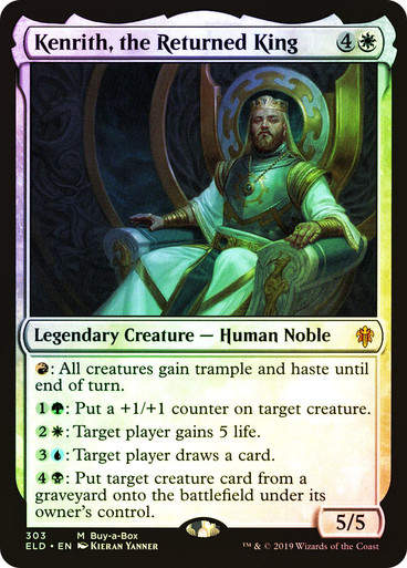 Kenrith, the Returned King (ELD) (303) / Foil