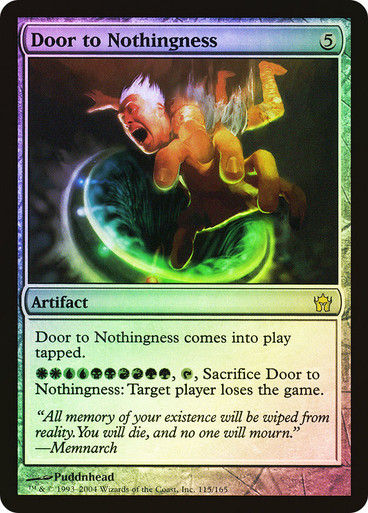 Door to Nothingness (5DN) (115) / Foil
