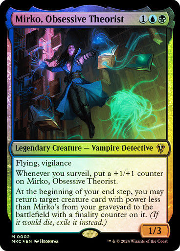 Mirko, Obsessive Theorist (mkc) (2) / Foil
