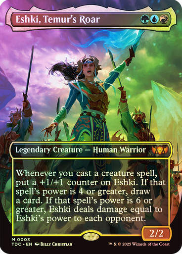 Eshki, Temur's Roar (TDC) (3) / Foil / Borderless