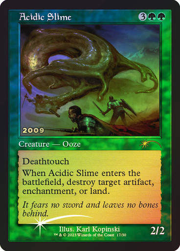 Acidic Slime (p30a) / Foil