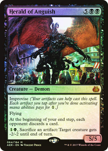 Herald of Anguish (AER) (64) / Foil