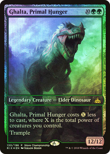 Ghalta, Primal Hunger (prix) (130) / Store Championship Foil