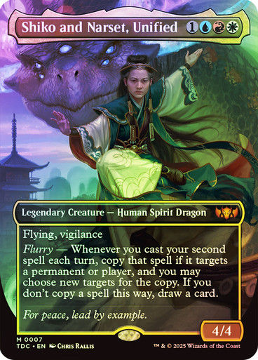 Shiko and Narset, Unified (TDC) (7) / Foil / Borderless
