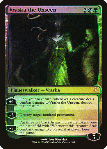 Vraska the Unseen (ddm) / Foil