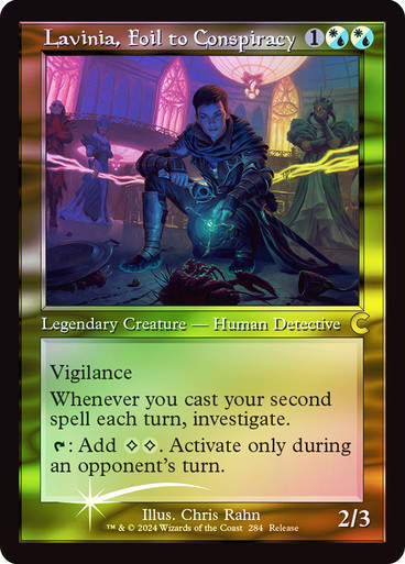 Lavinia, Foil to Conspiracy (clu) (284) / Foil
