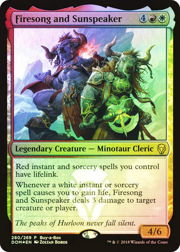Firesong and Sunspeaker (DOM) (280) / Buy-a-Box Foil