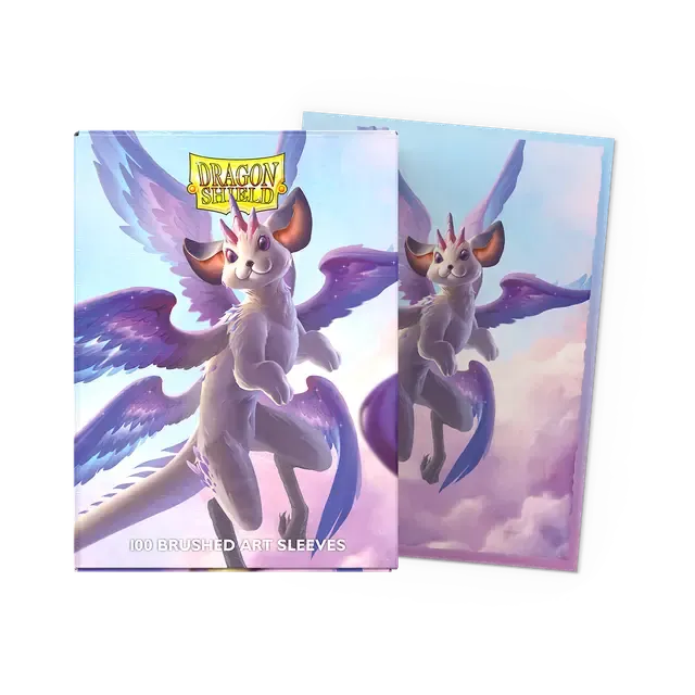 Micas Dragon Shield "The Whiskerwing" - Brushed Art Sleeves — cara 1 de 2