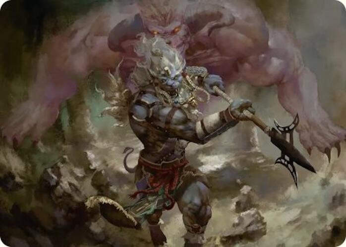 Kimahri, Valiant Guardian // (AFIN) (29) /  NO Firmada