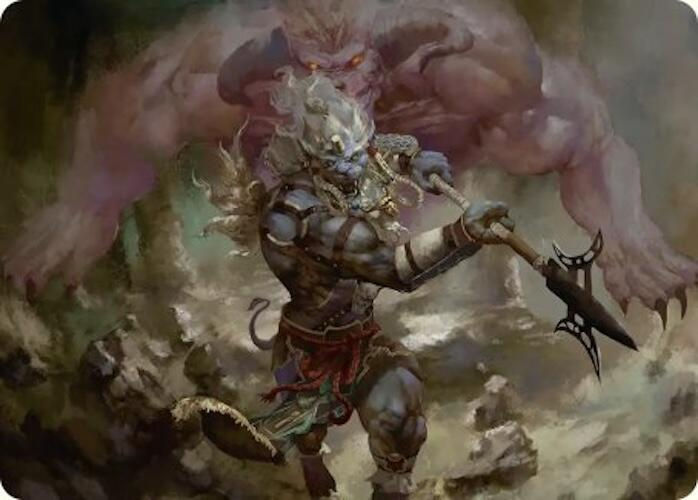 Kimahri, Valiant Guardian // (AFIN) (29) /  NO Firmada — cara 1 de 2