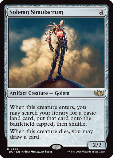 Solemn Simulacrum (TDC) (325)
