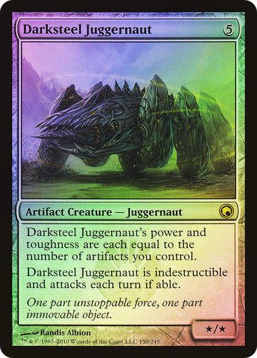 Darksteel Juggernaut (som) / Foil