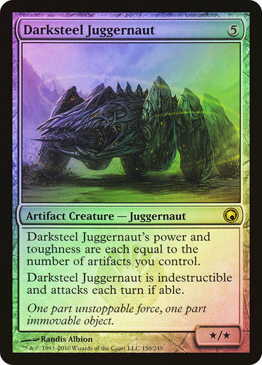 Darksteel Juggernaut (som) / Foil