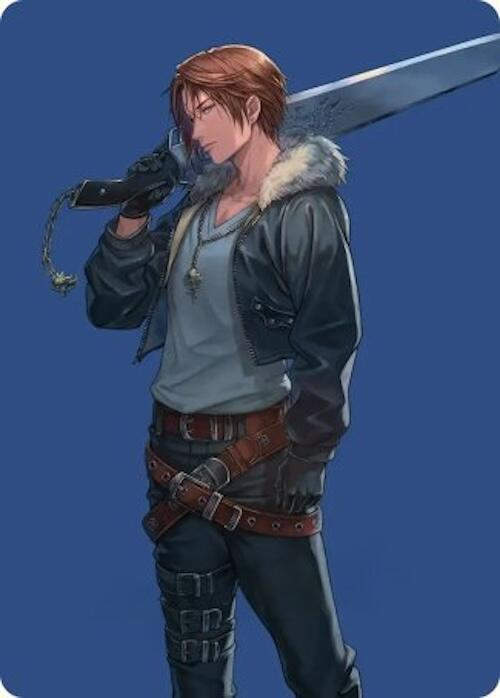 Squall, SeeD Mercenary // Squall, SeeD Mercenary (AFIN) (47) /  NO Firmada