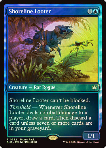 Shoreline Looter (blb) (382) / Foil Promo Pack