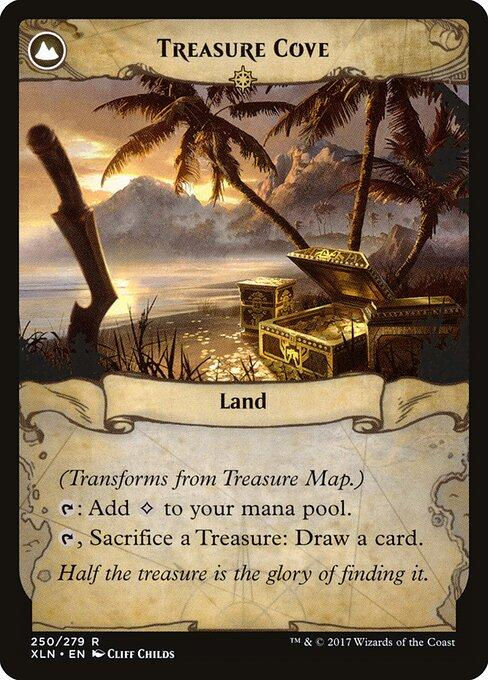 Treasure Map // Treasure Cove (PLST) (XLN-250) — cara 2 de 2