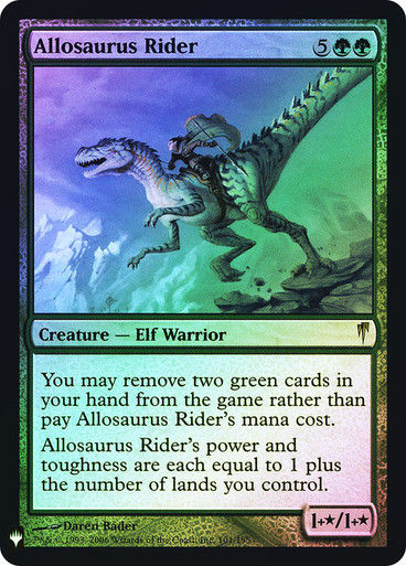 Allosaurus Rider (PLST) (CSP-101)