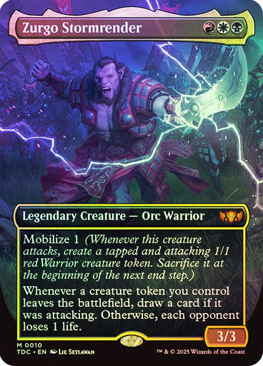 Zurgo Stormrender (TDC) (10) / Foil / Borderless