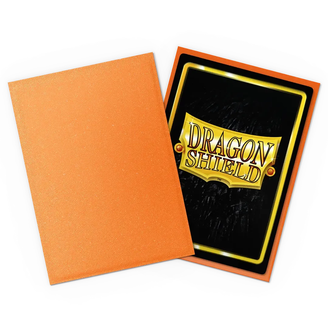 Micas Dragon Shield Amber - Matte Sleeves - Standard Size — cara 2 de 2