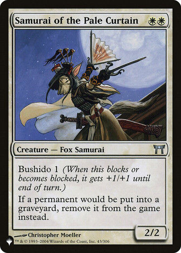 Samurai of the Pale Curtain (PLST) (CHK-43)