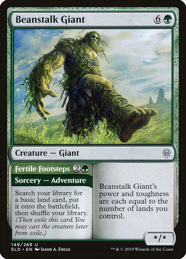 Beanstalk Giant // Fertile Footsteps (ELD) (149)