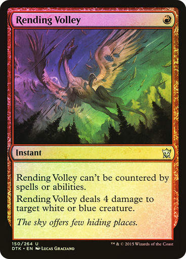 Rending Volley (DTK) / Foil