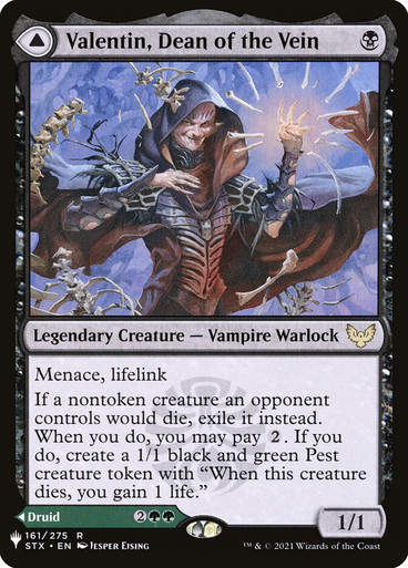 Valentin, Dean of the Vein // Lisette, Dean of the Root (PLST) (STX-161)