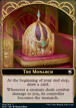 Dragon Spirit Token // The Monarch (TAFC) — cara 2 de 2