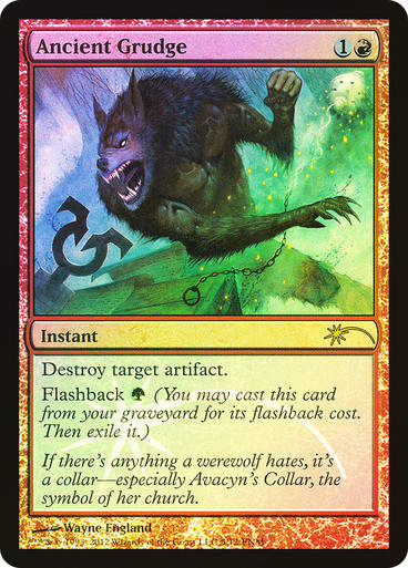 Ancient Grudge (f12) / FNM Promo Foil