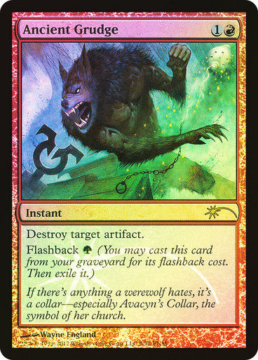 Ancient Grudge (f12) / FNM Promo Foil