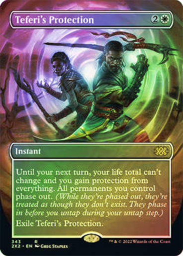 Teferi's Protection (2X2) / Borderless Foil