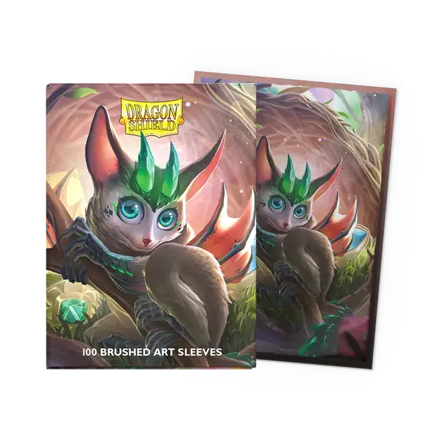 Micas Dragon Shield "The Bushdrake" - Brushed Art Sleeves