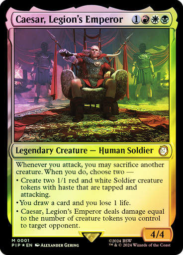Caesar, Legion's Emperor (pip) (1) / Foil